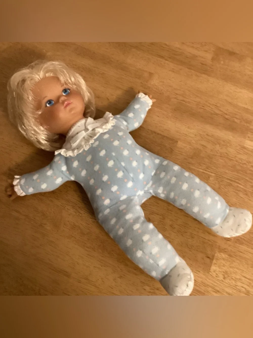 Hush-a-Bye Talking 18” Baby Doll - Vintage 1980’s